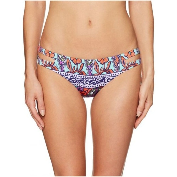 💕TRINA TURK💕 Cutout Floral Bikini Bottoms - Picture 1 of 8